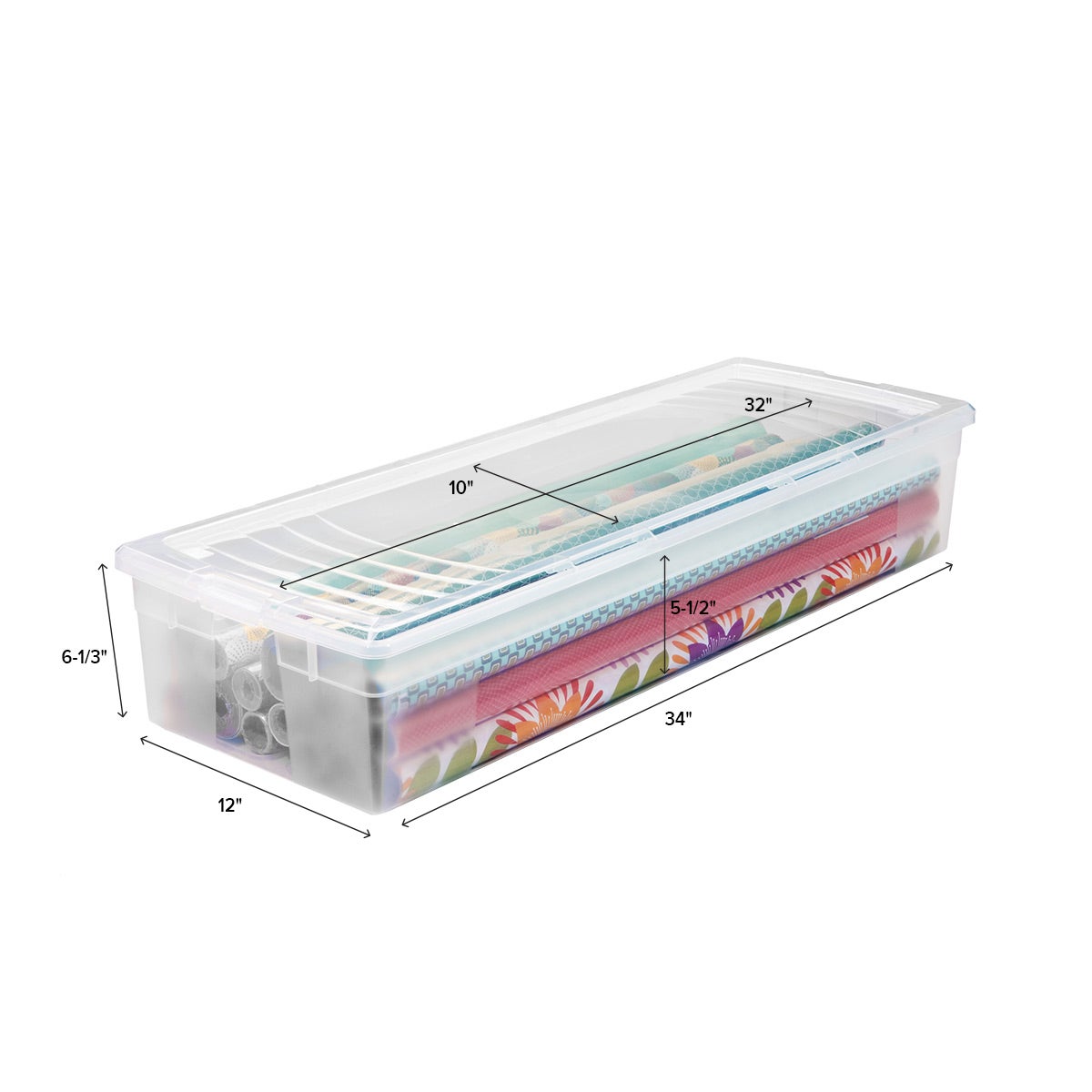 IRIS USA Inc. Wrapping Paper Storage Box