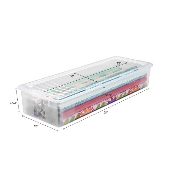 Iris Clear Gift Wrap Box