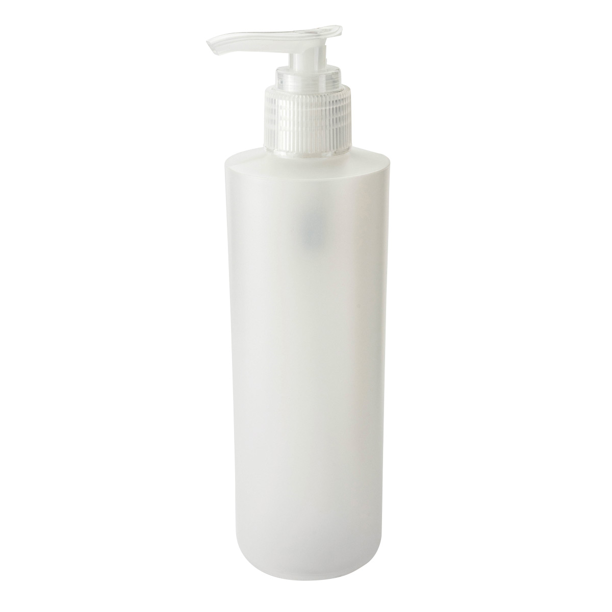 8 oz. Clear Pump Travel Bottle The Container Store