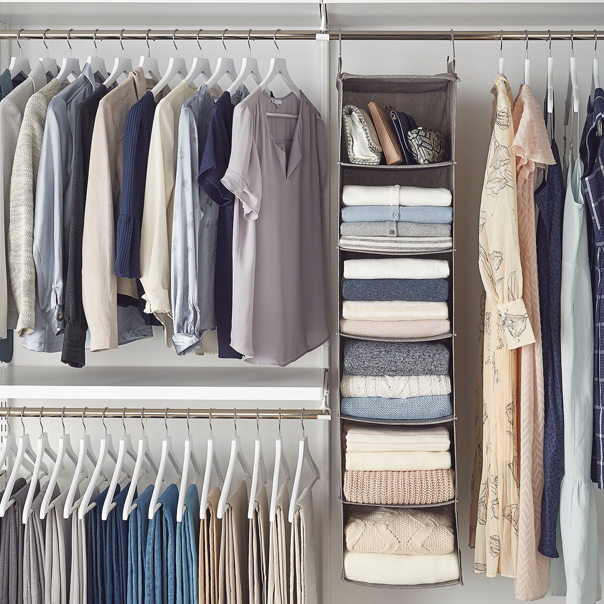 Best Hanging Closet Organizers: , The Container Store