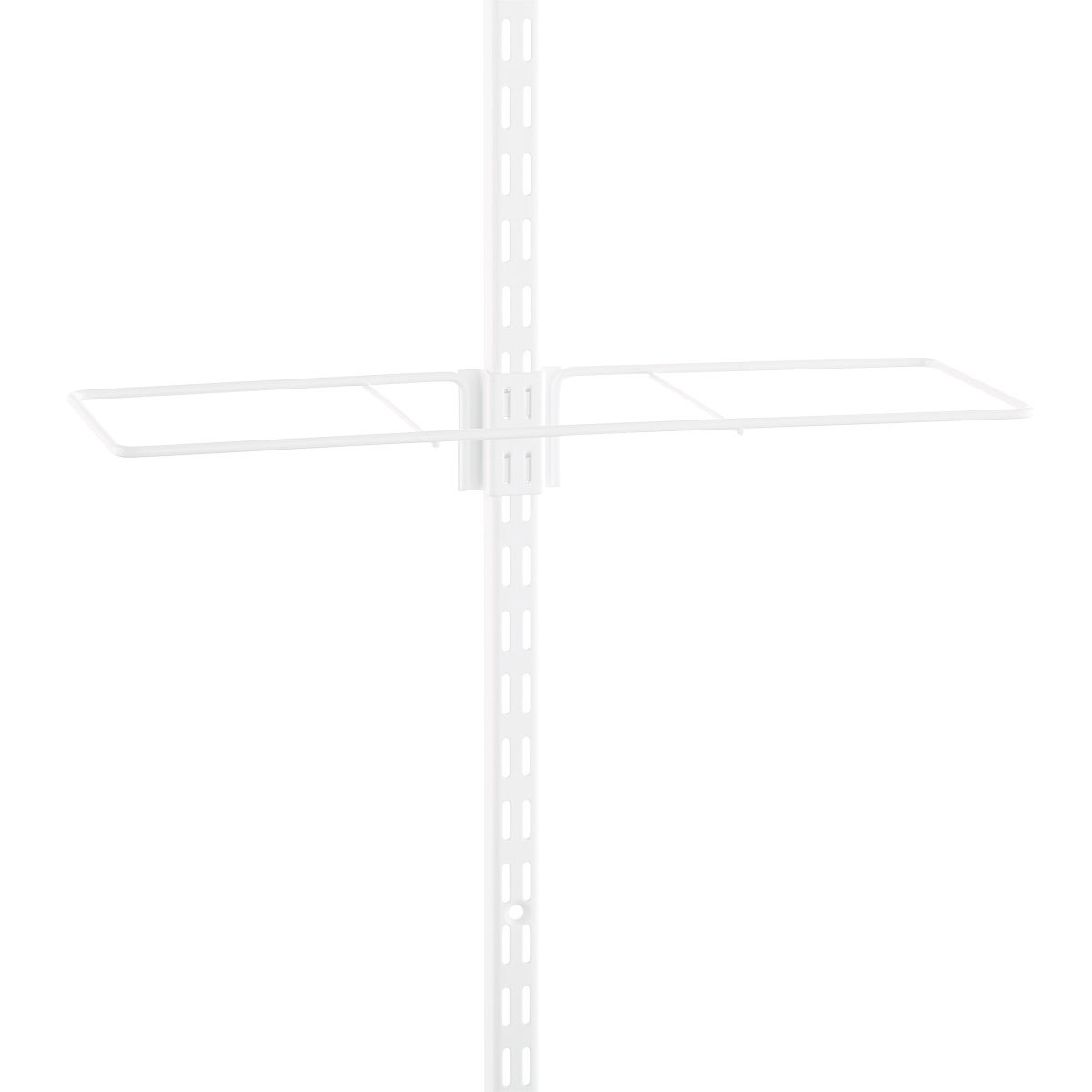 White Elfa Utility Gift Wrap Rack