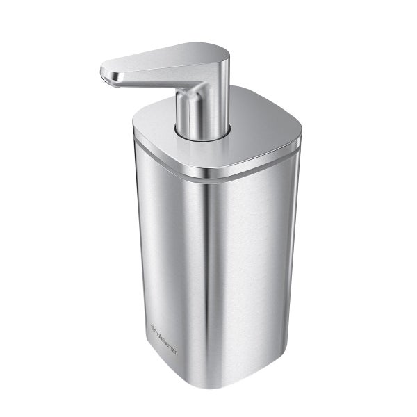 simplehuman 10 oz. Pulse Pump Stainless Steel Soap Dispenser