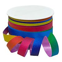 The Container Store Ribbon Curling Glitter Ombre Multicolor