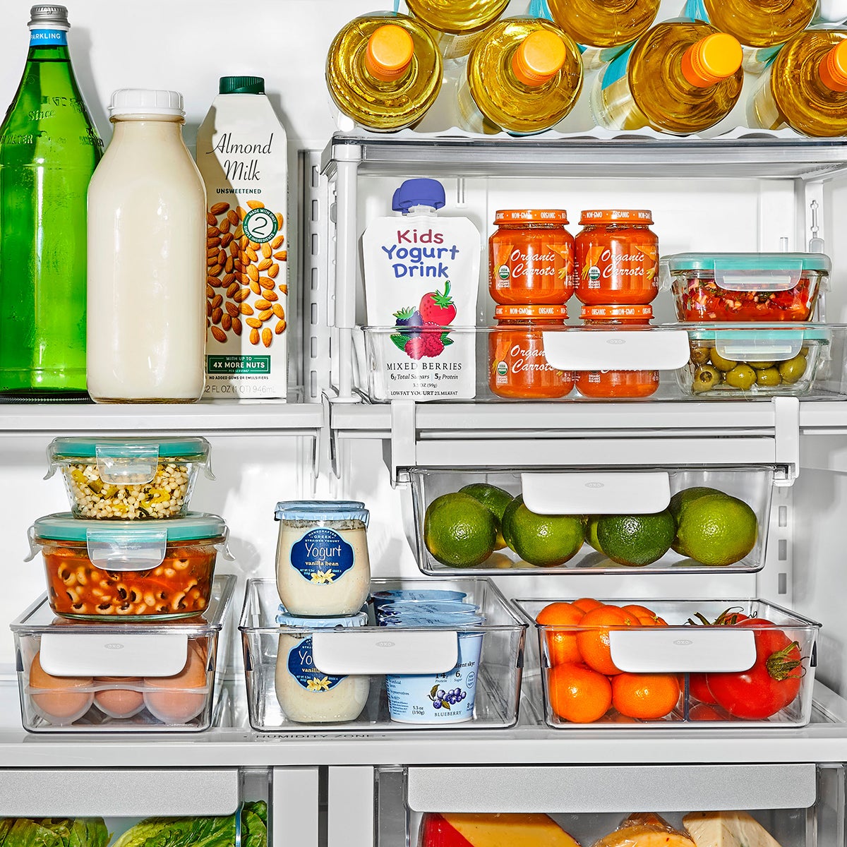 OXO Good Grips 8-Piece Refrigerator Organization Set | The