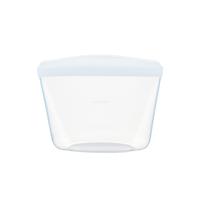 stasher 1 Cup Silicone Reusable Bowl Clear