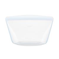 stasher 4 Cup Silicone Reusable Bowl Clear