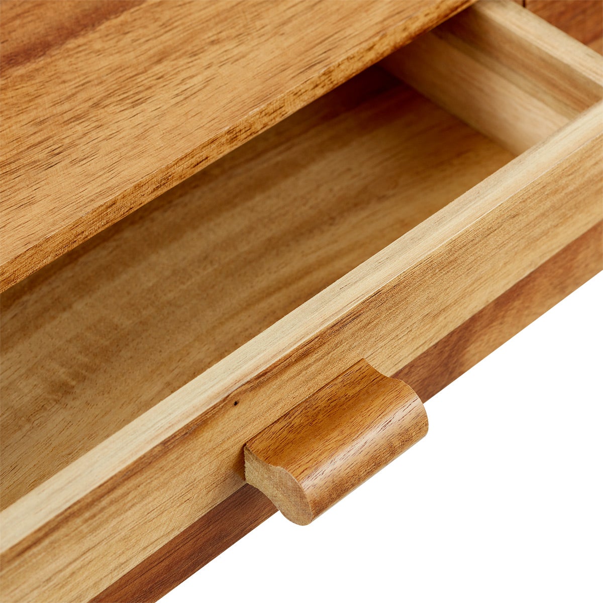 Rowan Acacia 2-Drawer Monitor Stand