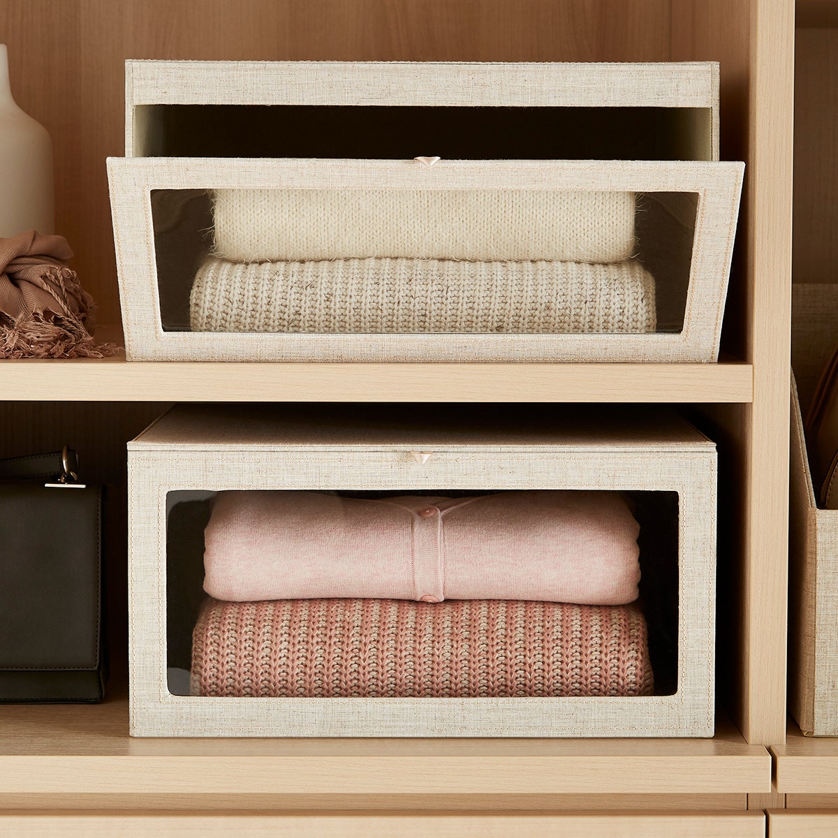 Cambridge Drop-Front Sweater Box