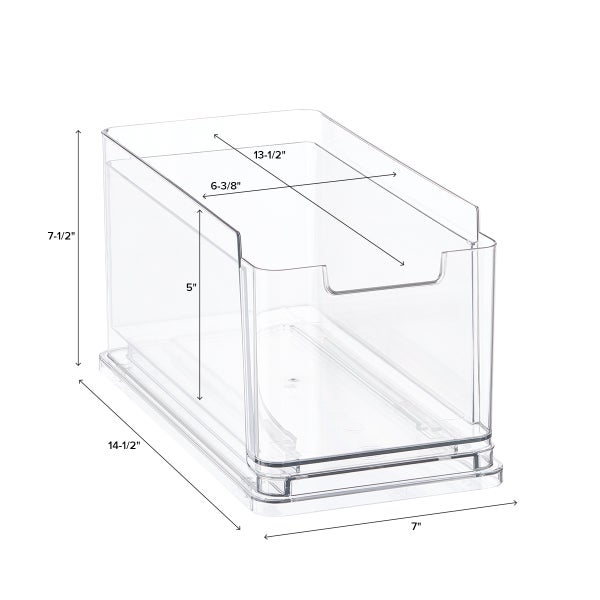 The Container Store Our Sweater Box -15-5/8 x 13-1/8 x 6-3/4 H - Each