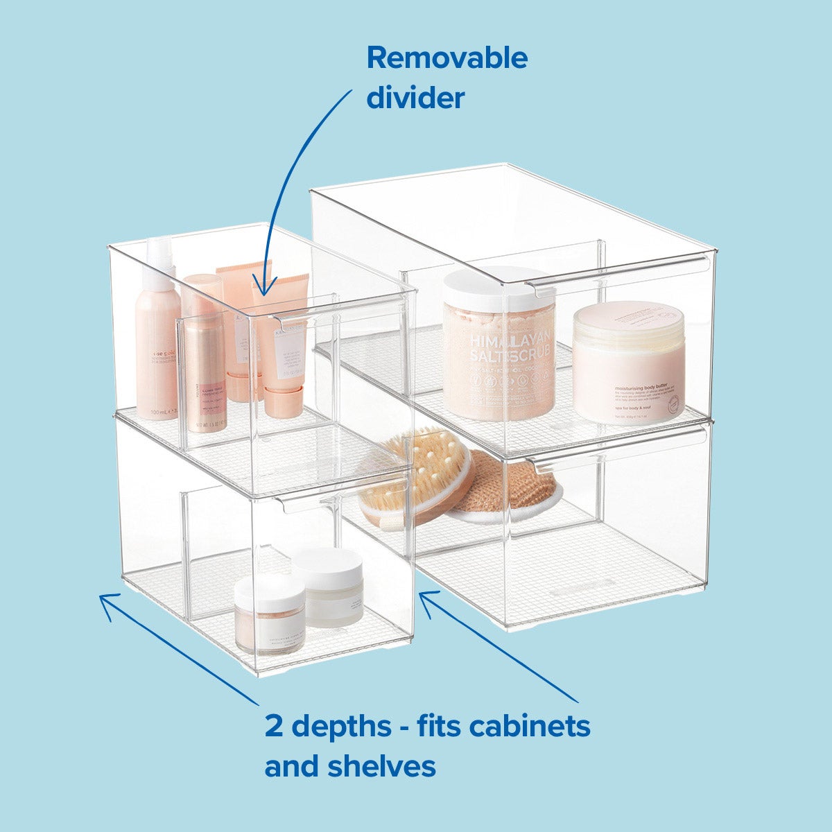 The Everything Organizer Pantry Bin Set
