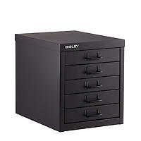 Bisley 5-Drawer Cabinet Black