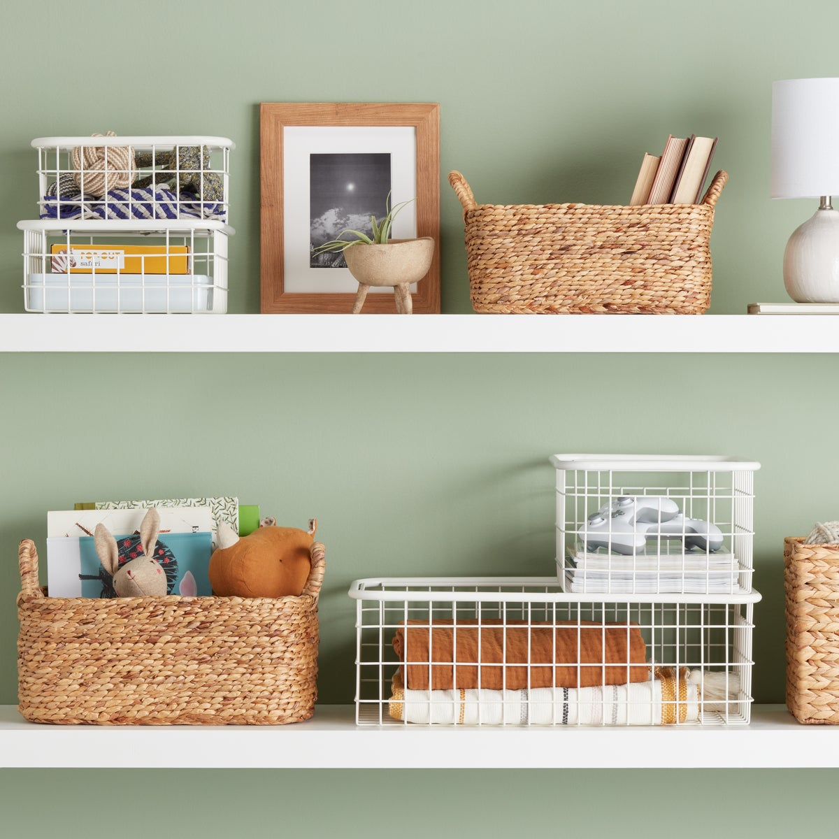 Urban Stacking Wire Baskets