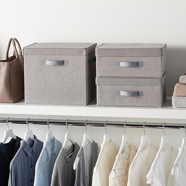 Clothing Bins, Closet Storage Bins, Linen Closet Organizers and Storage  Baskets