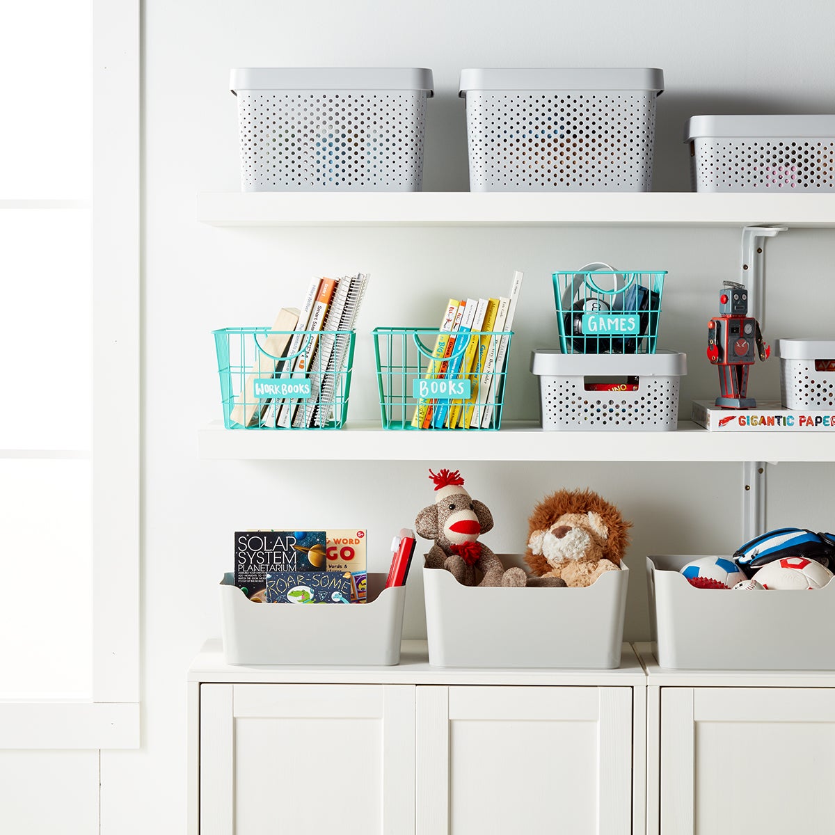 Curver Infinity Plastic Storage Boxes with Lids