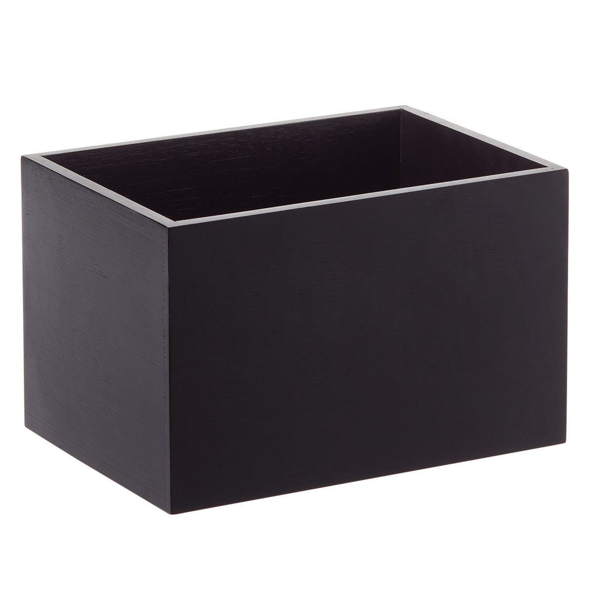 The Container Store Compact Bamboo Plastic Bin - 4 ct