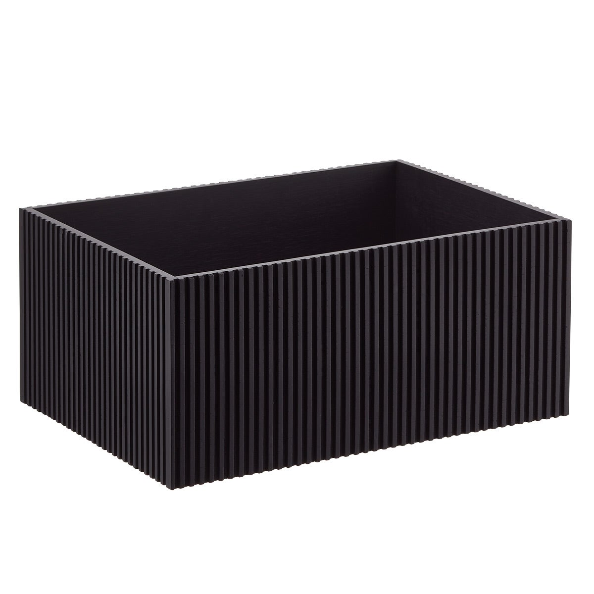 The Container Store Artisan Linear Bamboo Bin | The