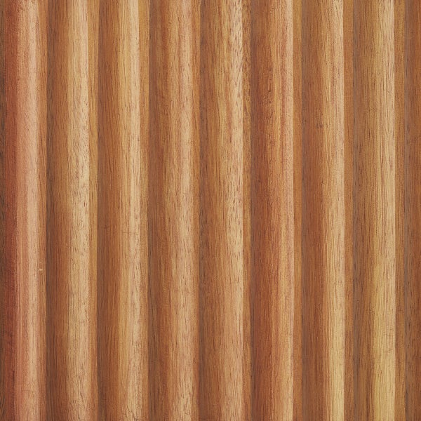 The Container Store Artisan Fluted Acacia Bin