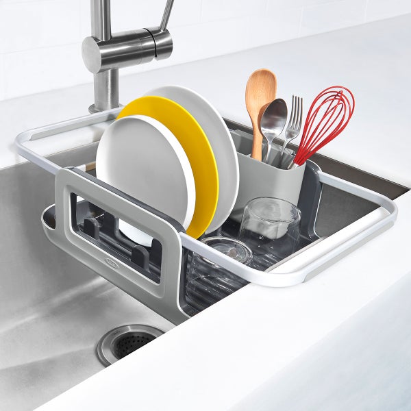 Kitchen Stainless Over The Sink Drying Rack