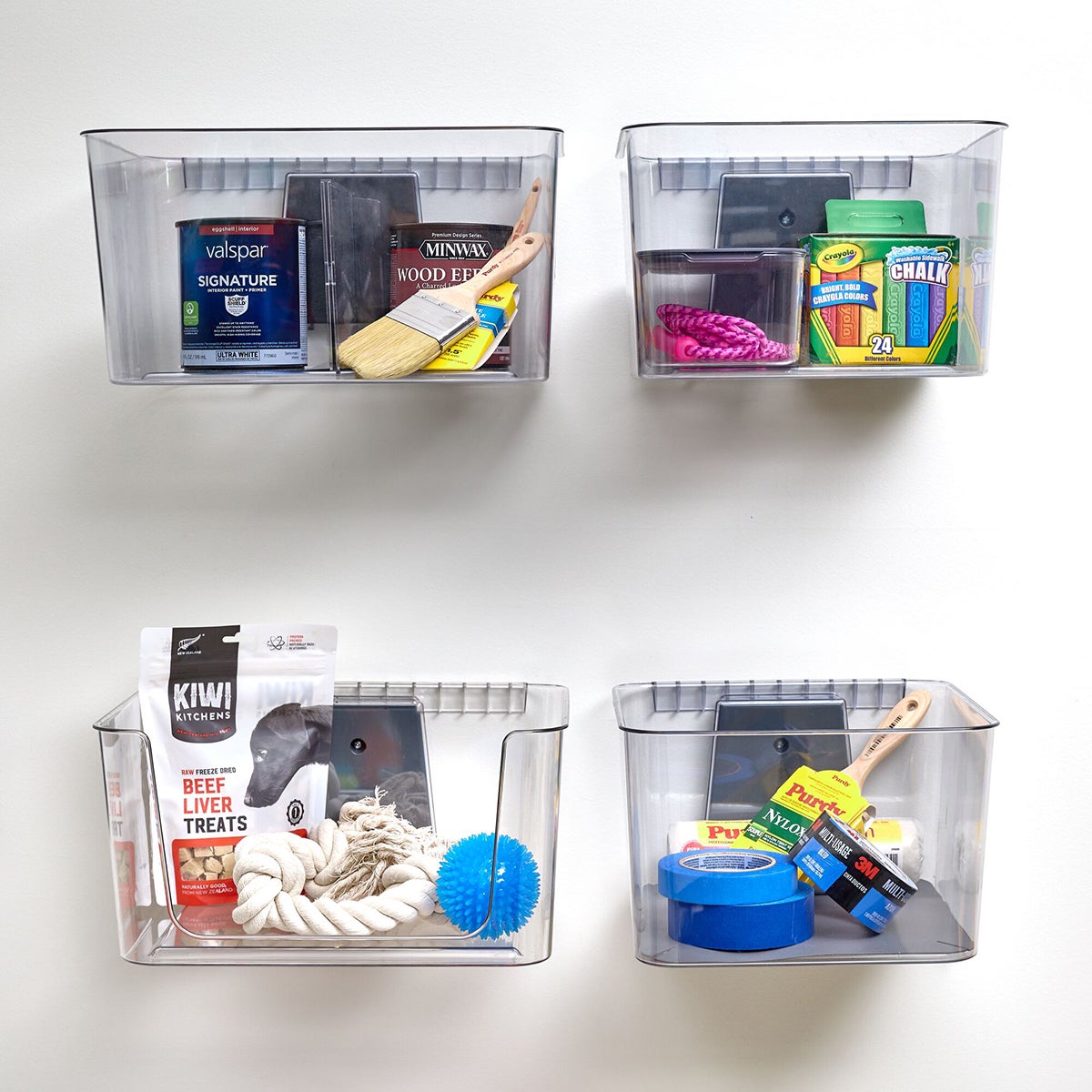 iDesign Wallspace Bin & Bracket