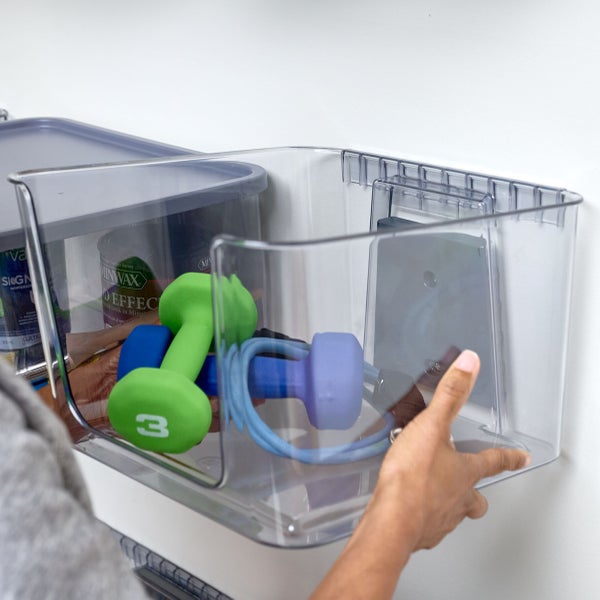 iDesign Wallspace Bin & Bracket