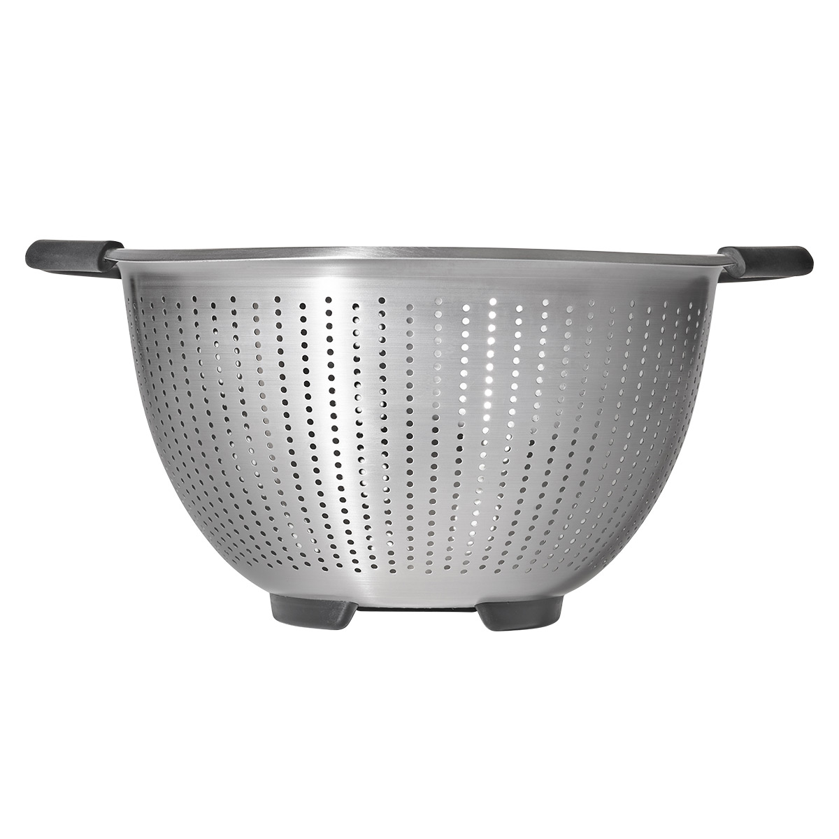 OXO 5 Quart Stainless Steel Colander w/ Silicone Handles - The