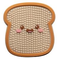 Fred Lickable Dog Bath Mat Brown