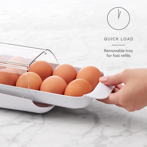 OXO Refrigerator Egg Bin with Removable Tray