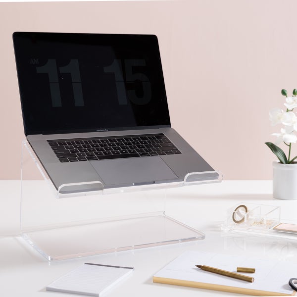 Russell Hazel Acrylic Laptop Stand