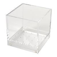 russell+hazel Bloc Collection Acrylic Planter Clear