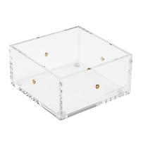 russell+hazel Mini Acrylic Drawer Organizer with Magnets Clear