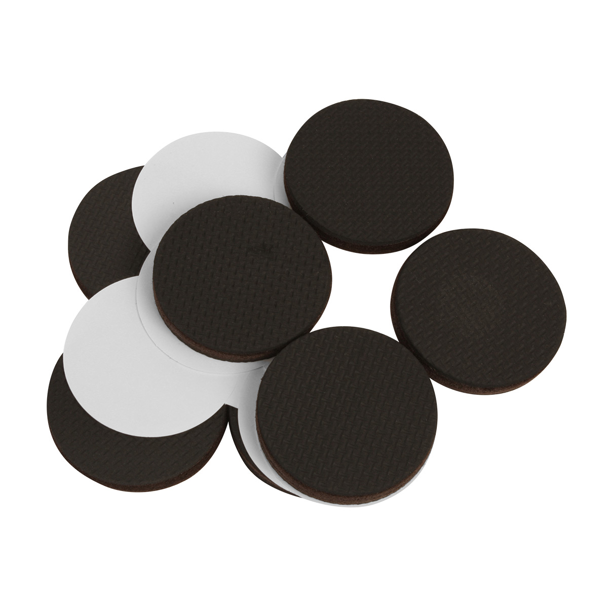 Slipstick GorillaPads 2 Round Furniture Gripper Pads (8 Pack) Black