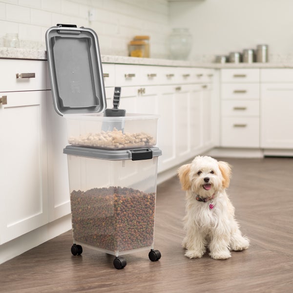 3-Piece Stackable Pet Food Storage Container Combo | The Container 