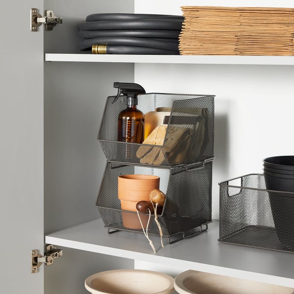stackable vegetable storage bins