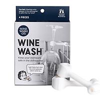 Wine Wash White Pkg/4