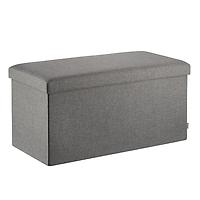 Poppin Box Bench Charcoal