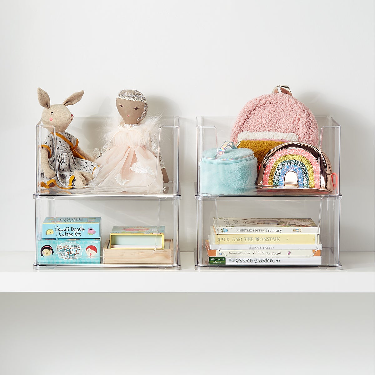 iDesign Manhattan Modular Storage Open-Front Bin