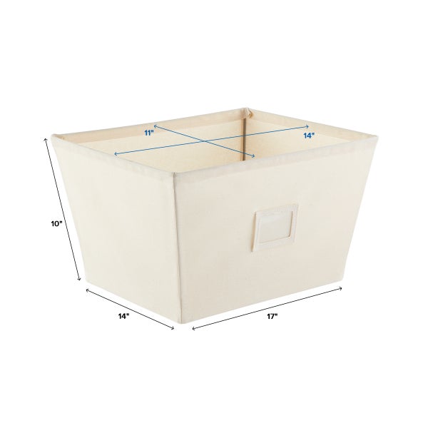 Fabric Open Storage Bin