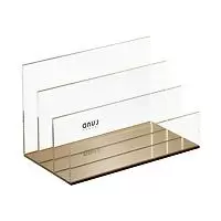 Lund London Blair Letter Sorter Gold/Clear