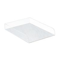 Lund London Blair Stacking Letter Tray Mother of Pearl