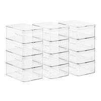 The Container Store Case of 12 Kid's Shoe Box Clear