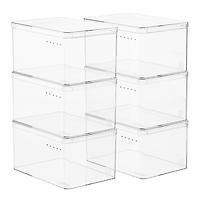 The Container Store Case of 6 Tall Shoe Box Clear