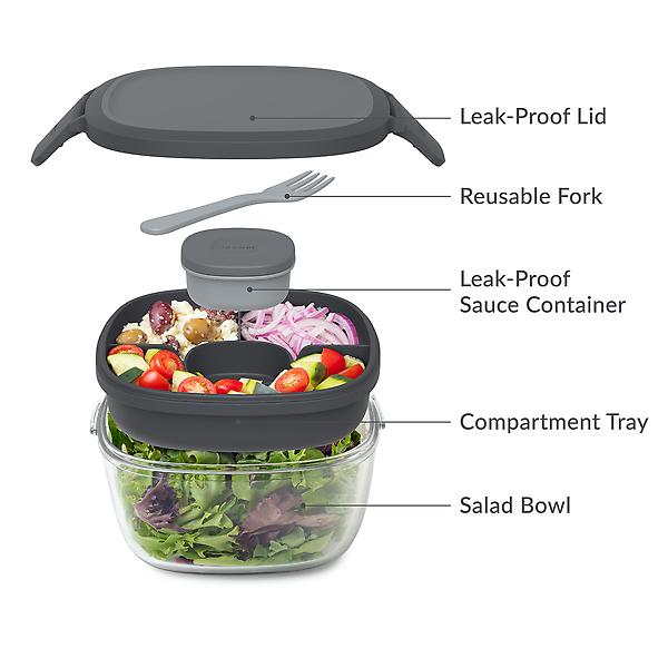 Bentgo Set of 2 Salad Containers 