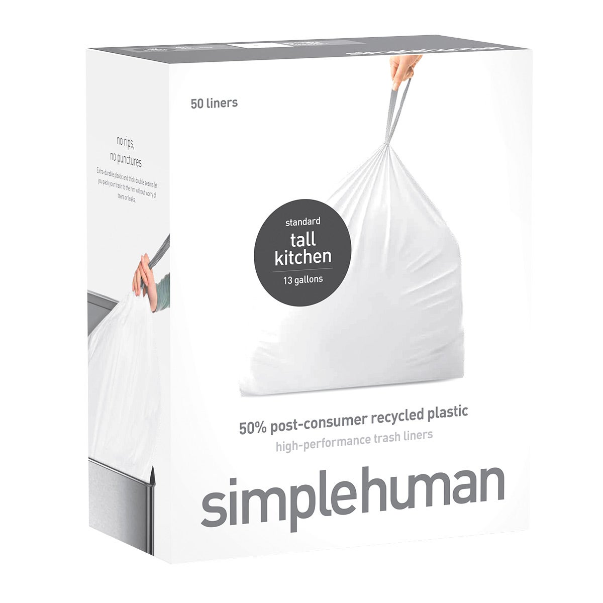 simplehuman Liner H 60pk (pkg of 3)