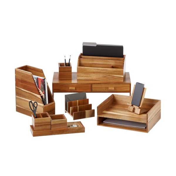 Bamboe Monitorstandaard Hout Geen montage vereist Monitorstandaard | bol