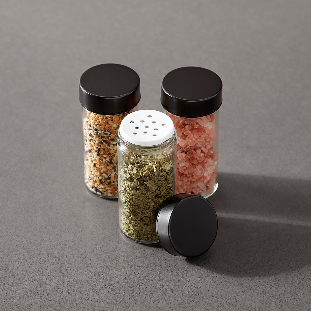 The Container Store Glass Spice Jars