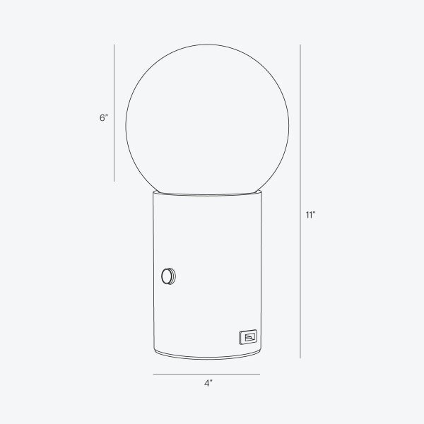 Brightech Kai Table Lamp