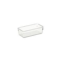 The Everything Organizer 3-Tier Cart Small Organizer Tray Clear