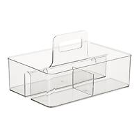The Everything Organizer 3-Tier Cart Caddy Clear