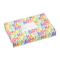 18" x 12" x 3" h Shipping Box Happy Birthday