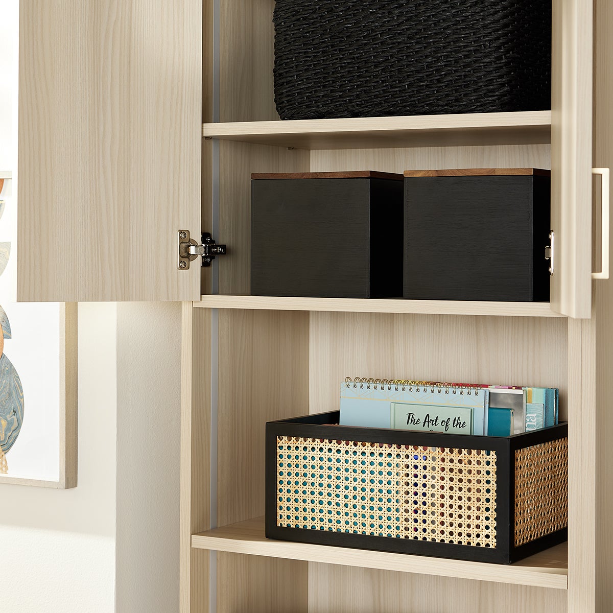 The Container Store Artisan Bamboo Bin